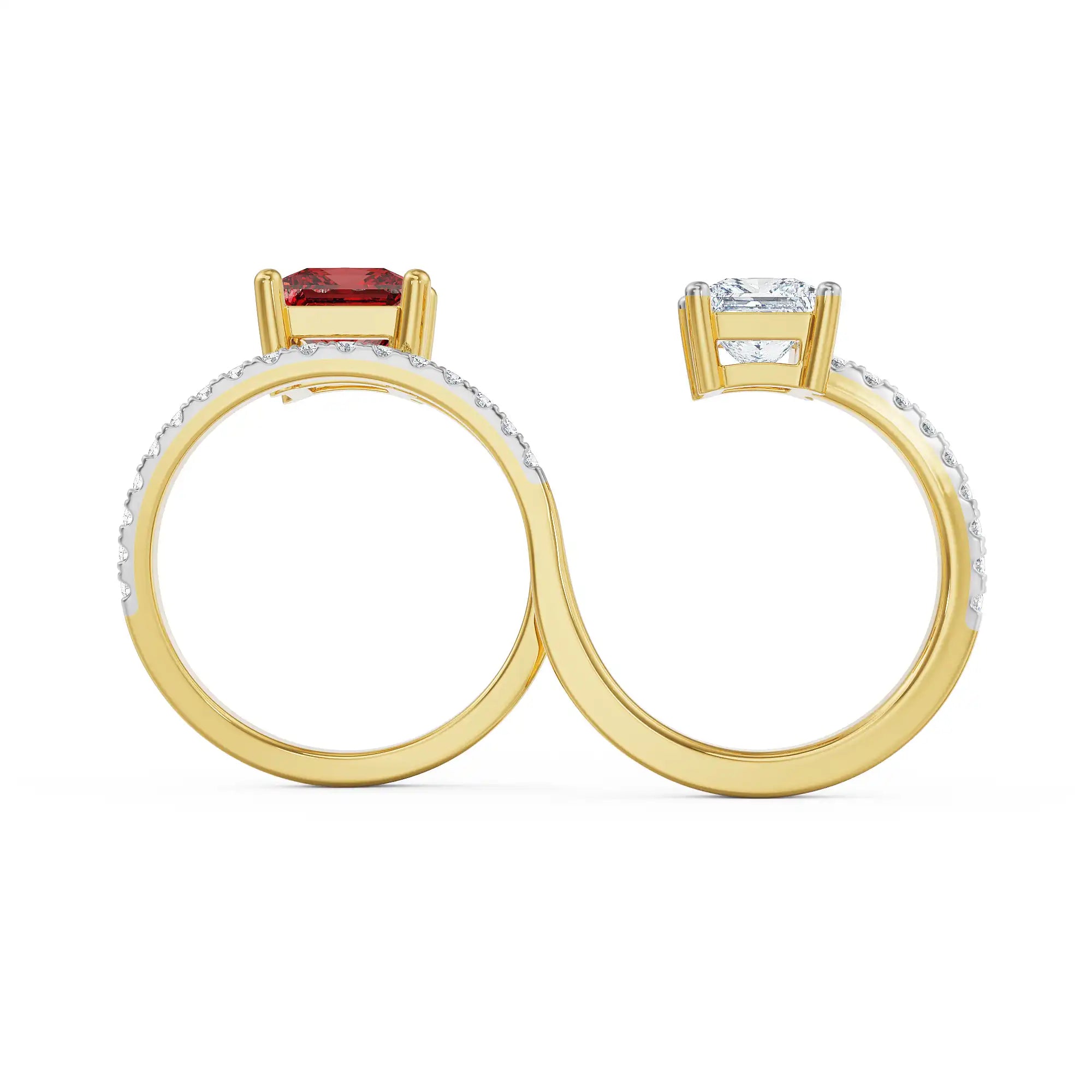 Midnight Mischief Lab Grown Diamond Ring