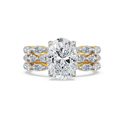 Trinity Sparkle Lab Grown Diamond Bridal Ring