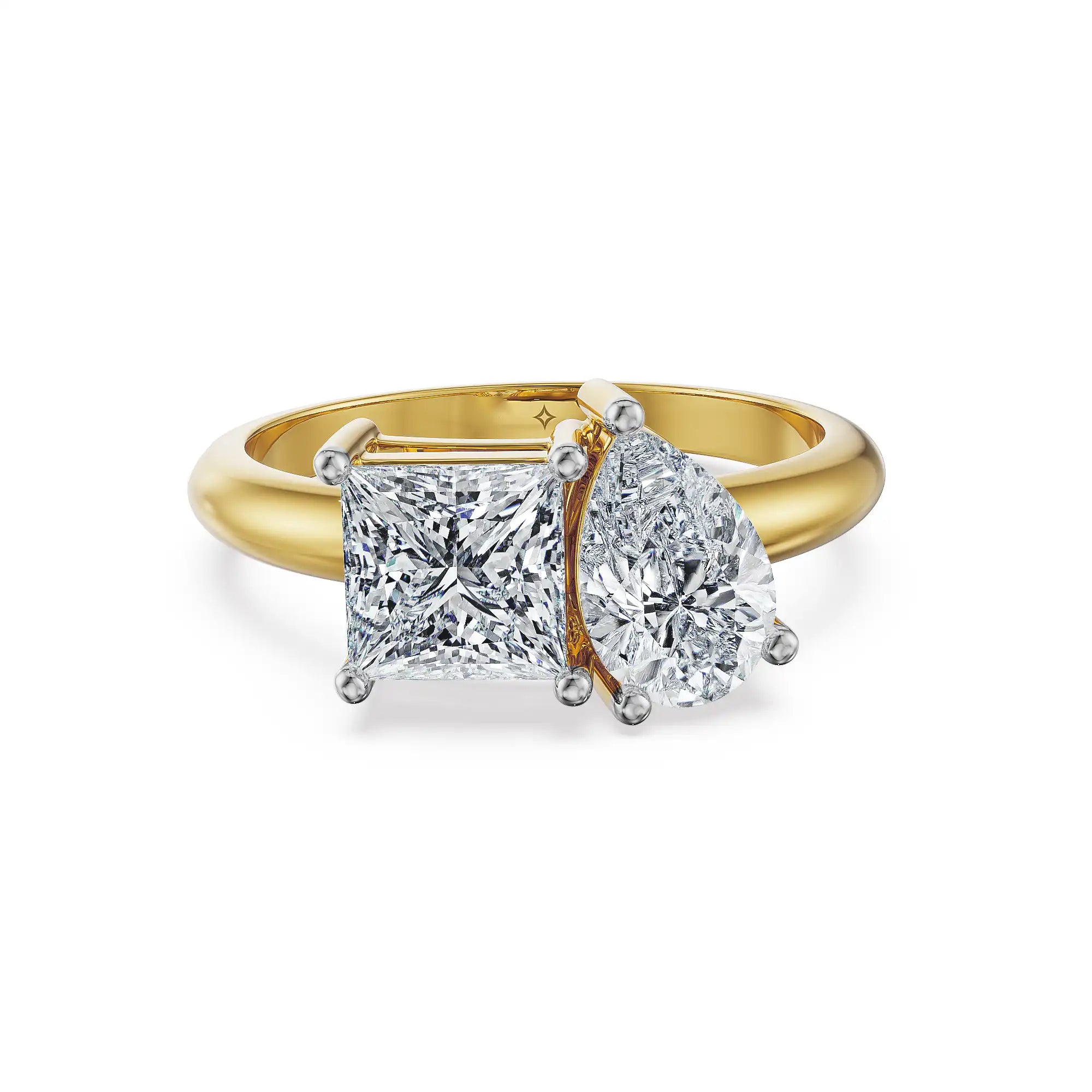 Twin Lumina Lab Grown Diamond Ring