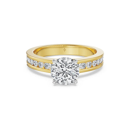 Timeless Round Lab Grown Diamond Ring