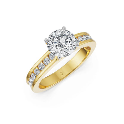 Timeless Round Lab Grown Diamond Ring