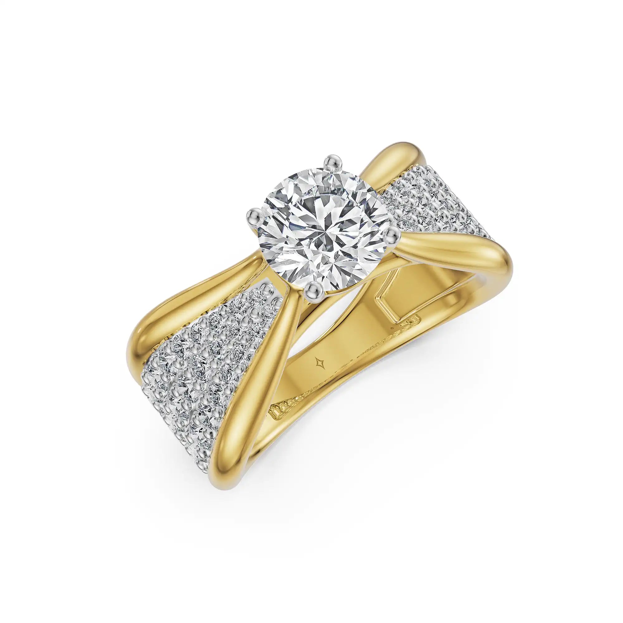 Queen Lab Grown Diamond Bridal Ring