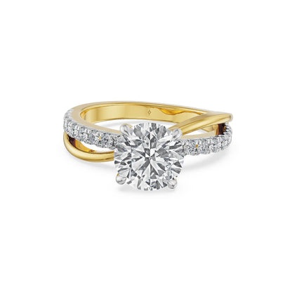 Eternal Twist Lab Grown Diamond Ring