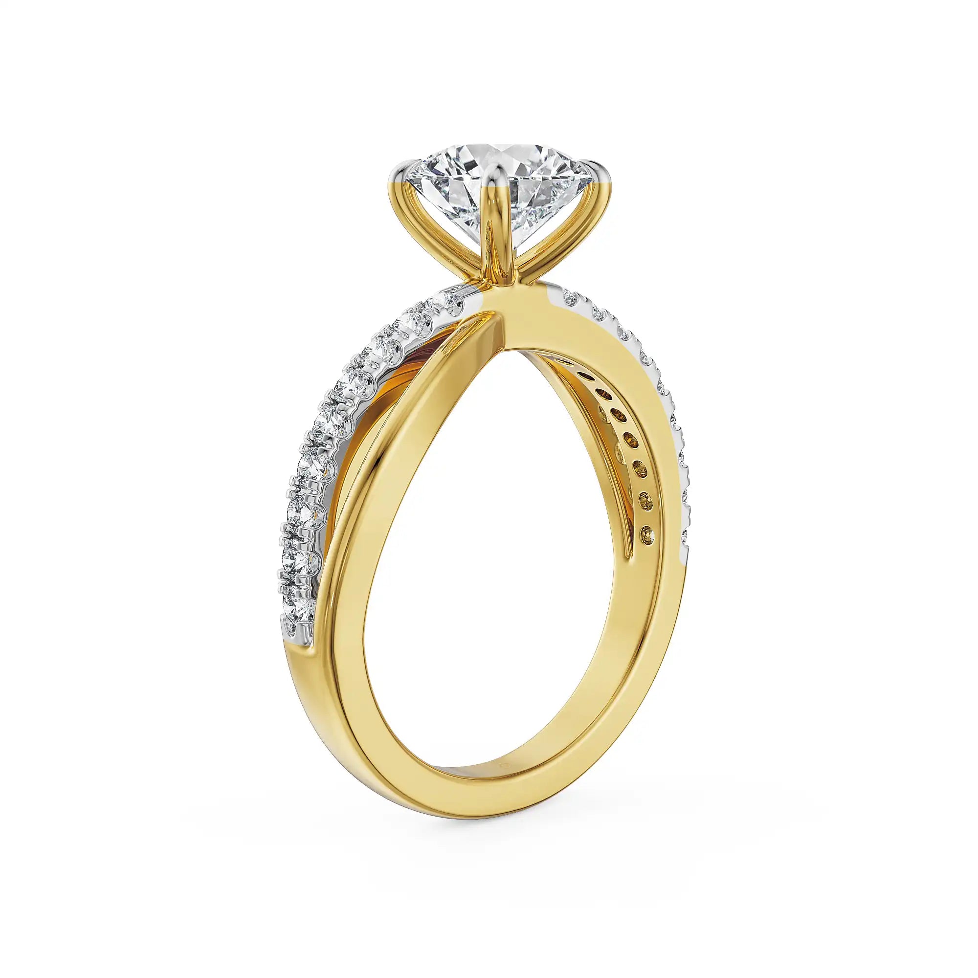 Eternal Twist Lab Grown Diamond Ring