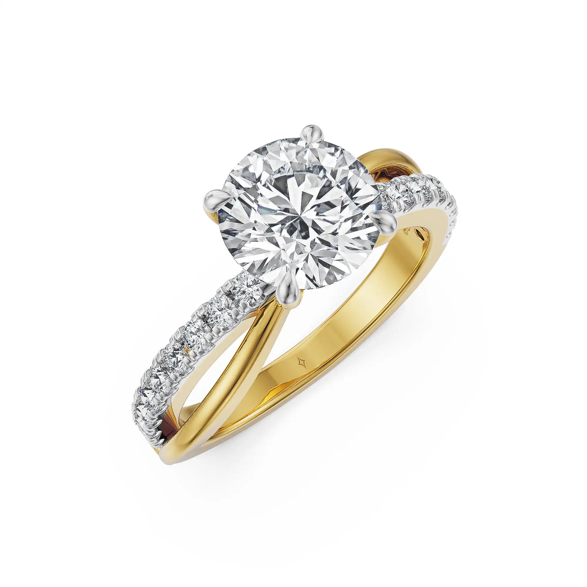 Eternal Twist Lab Grown Diamond Ring