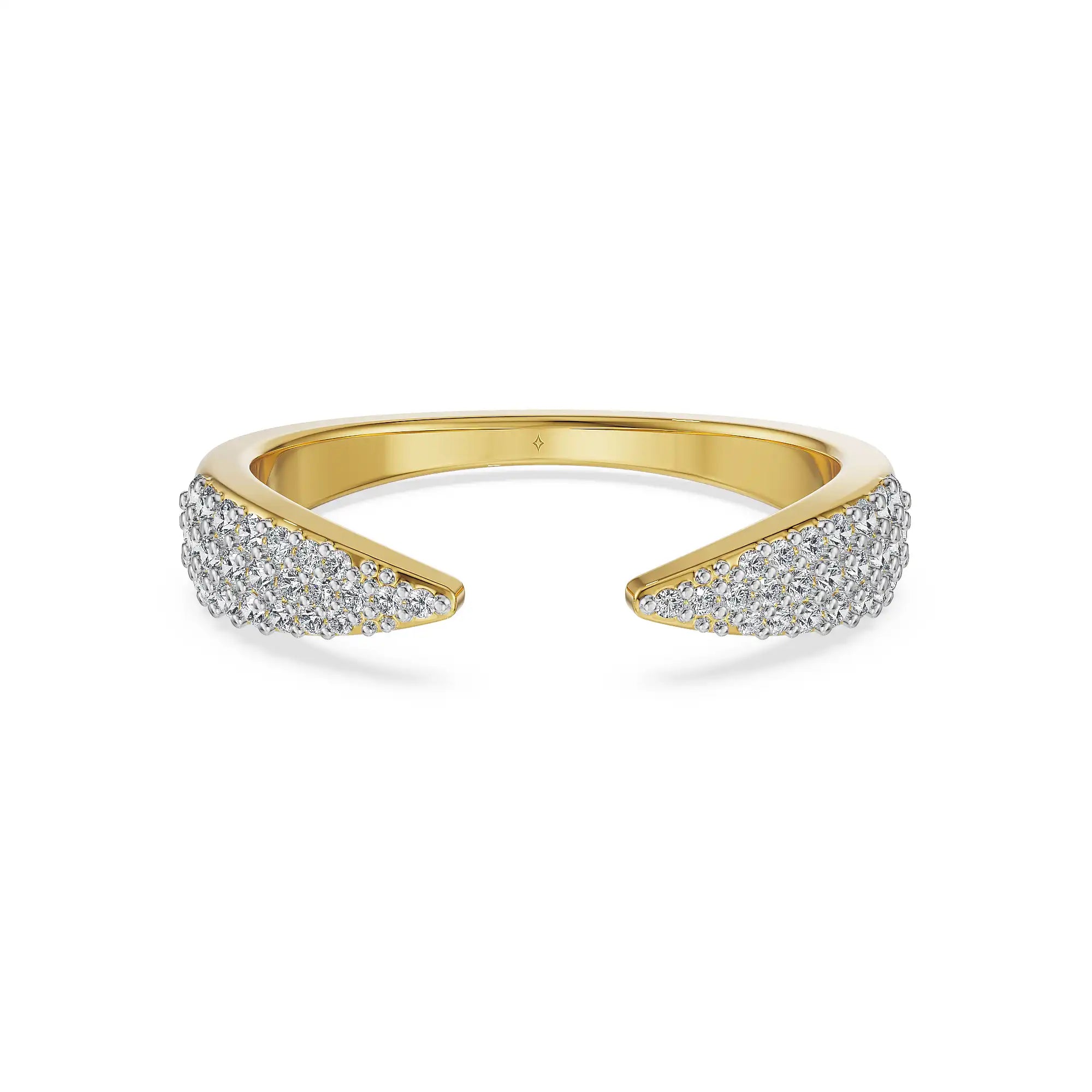 Sparkline Open Lab Grown Diamond Band
