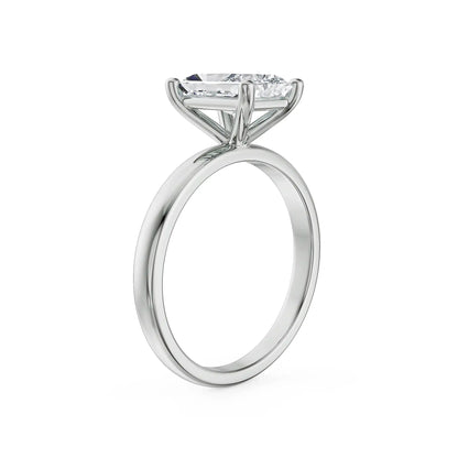 Radiant Glow Solitaire Lab Grown Diamond Ring
