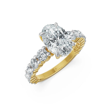 Crowned Grace Lab Grown Diamond Ring