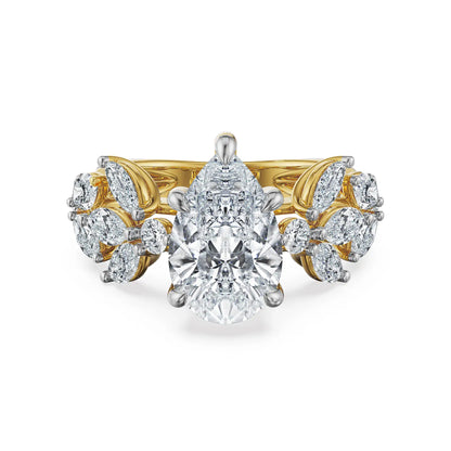 Moonflower Lab Grown Diamond Ring