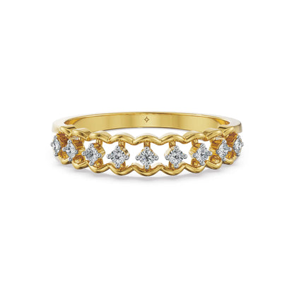 Rhythm of Light Lab Grown Diamond Ring