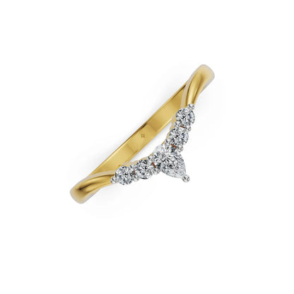 Dewdrop Blossom Lab Grown Diamond Ring