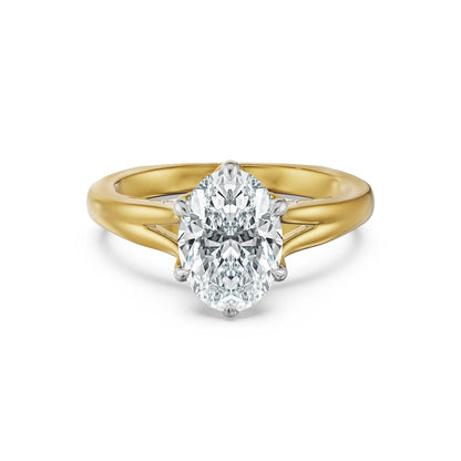Eterna Oval Lab Grown Diamond Ring