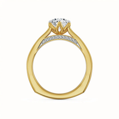 Eterna Oval Lab Grown Diamond Ring