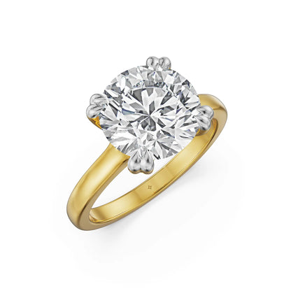 2.5 CT Timeless Solitaire Lab Grown Diamond Ring