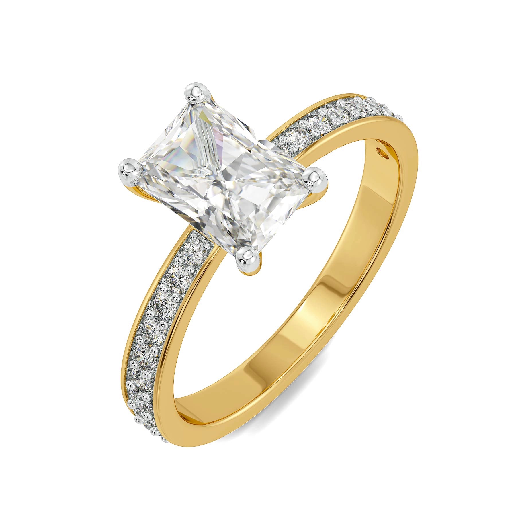 Radiant Grace Lab Grown Diamond Ring