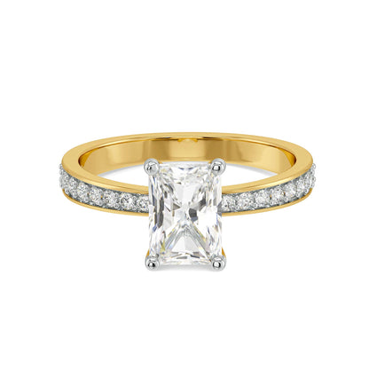 Radiant Grace Lab Grown Diamond Ring