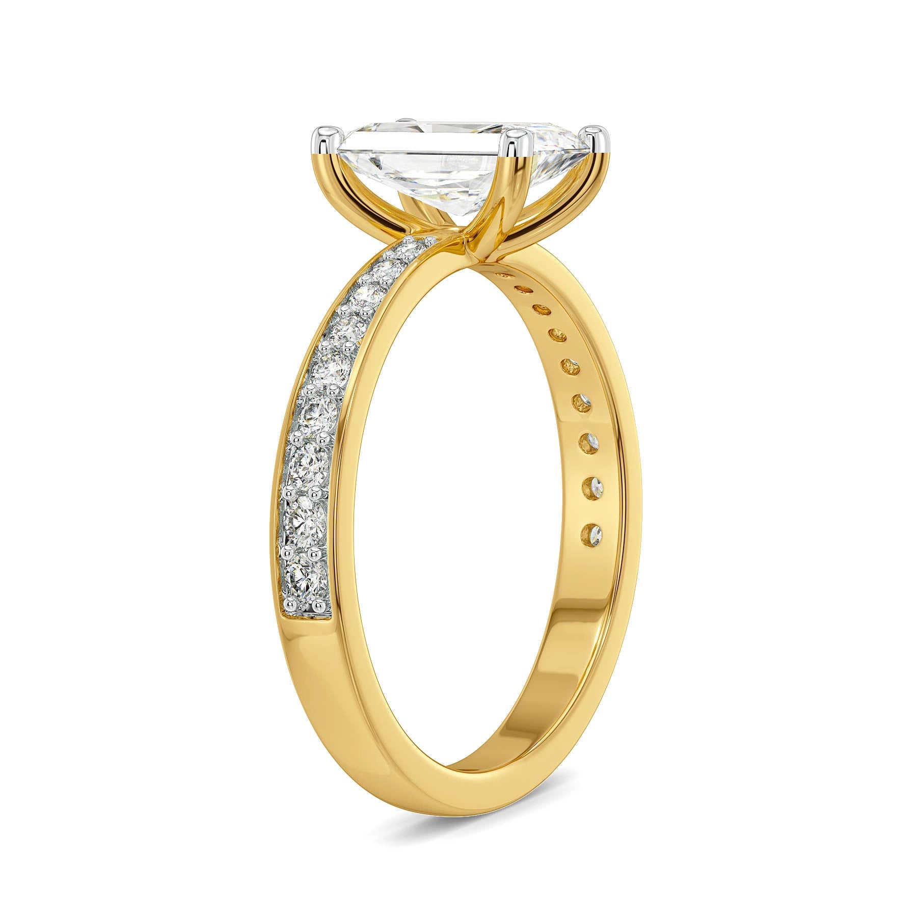 Radiant Grace Lab Grown Diamond Ring