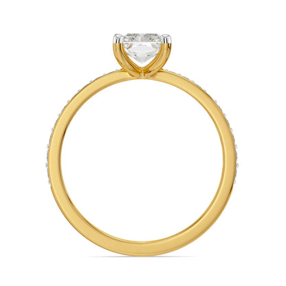 Radiant Grace Lab Grown Diamond Ring