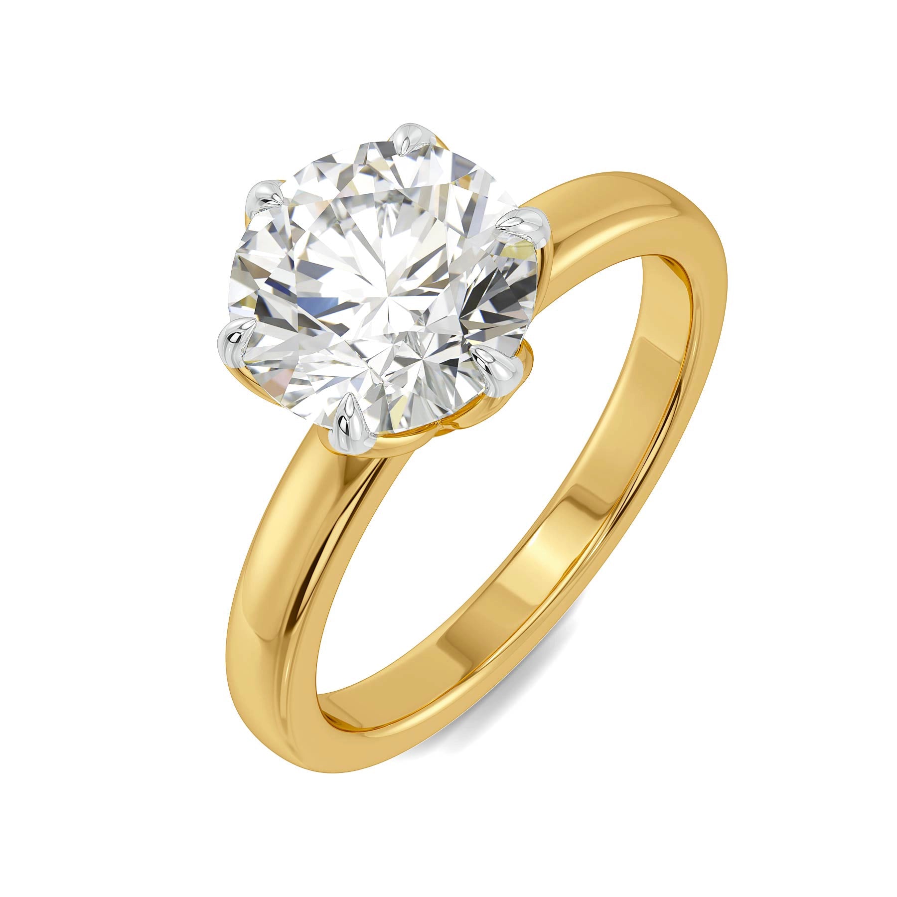 Luna Solitaire Lab Grown Diamond Ring