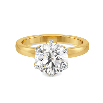 Luna Solitaire Lab Grown Diamond Ring