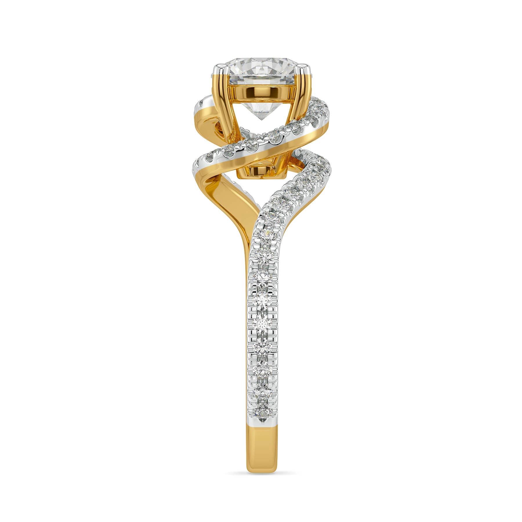 Double Halo Lab Grown Diamond Ring