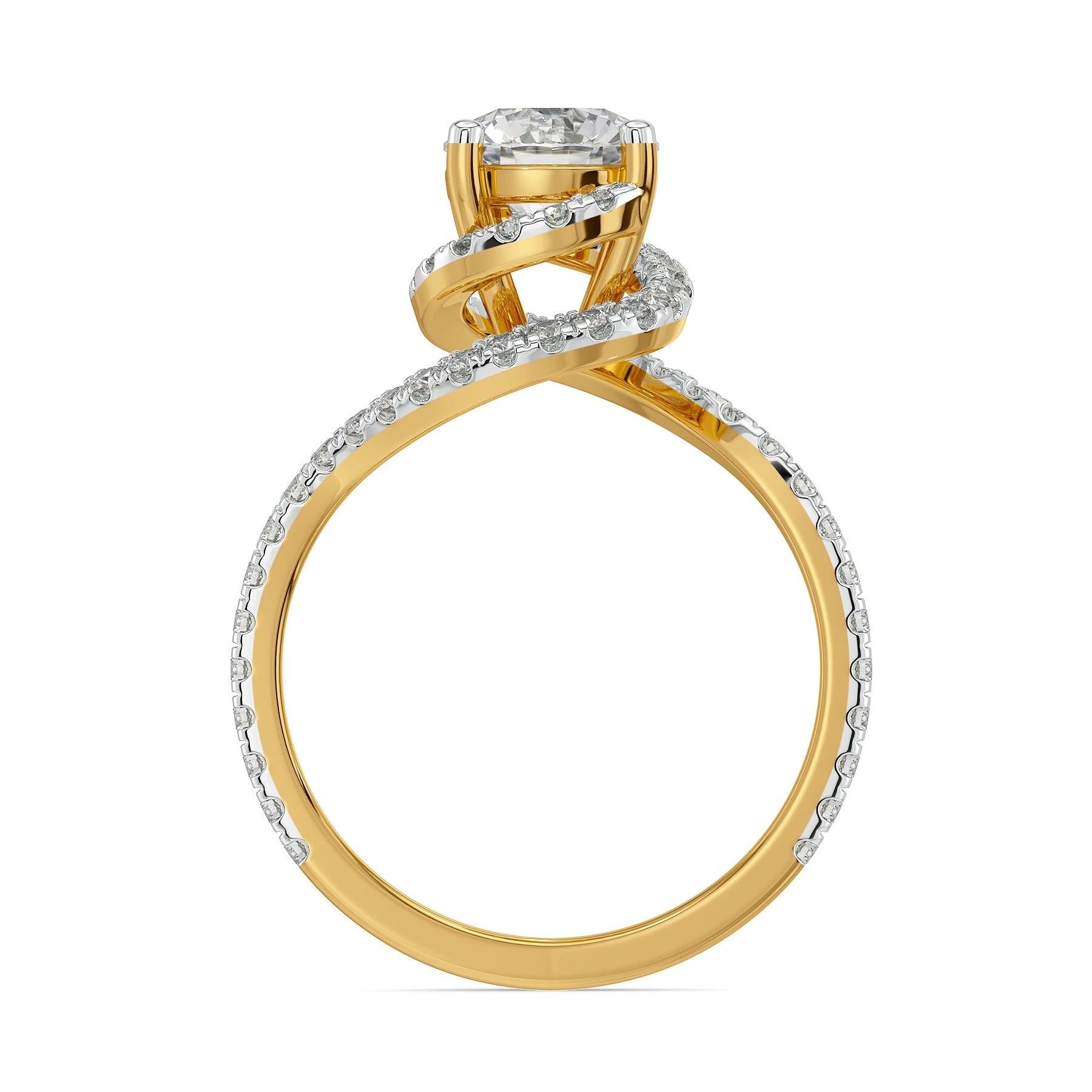 Double Halo Lab Grown Diamond Ring