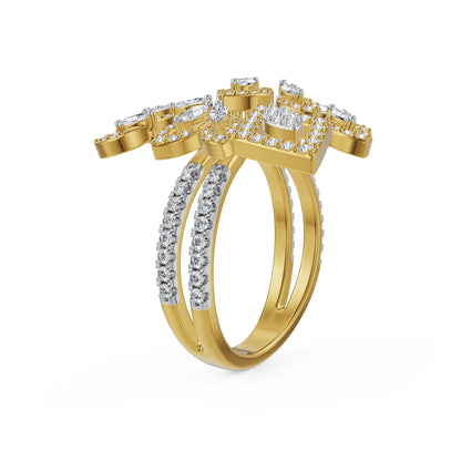 Grace Lab Grown Diamond Cocktail Ring