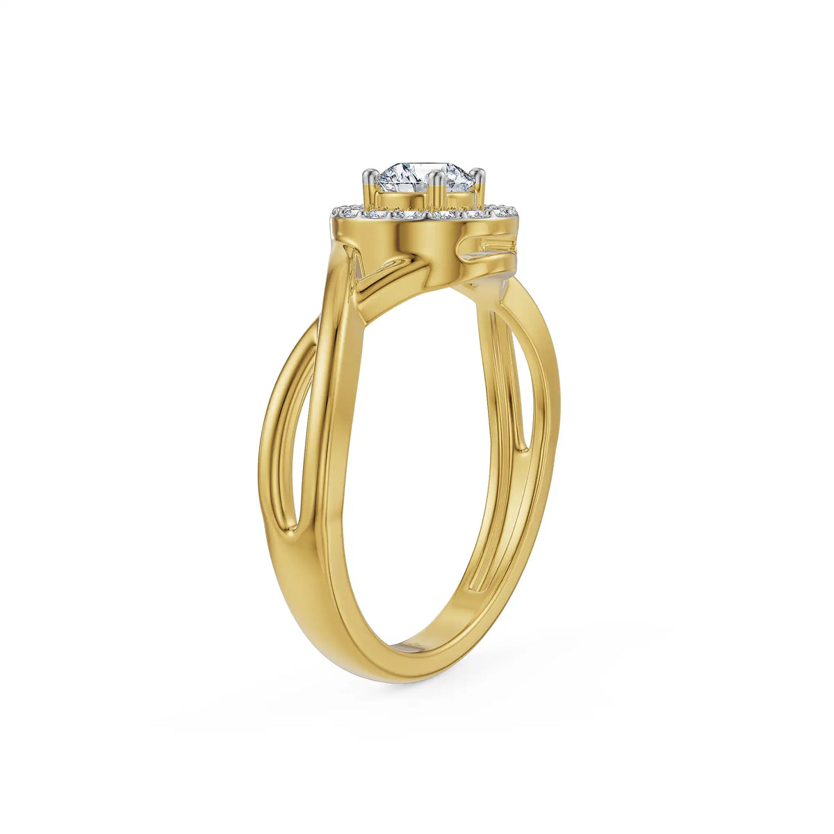 Velora Crest Lab Grown Diamond Ring