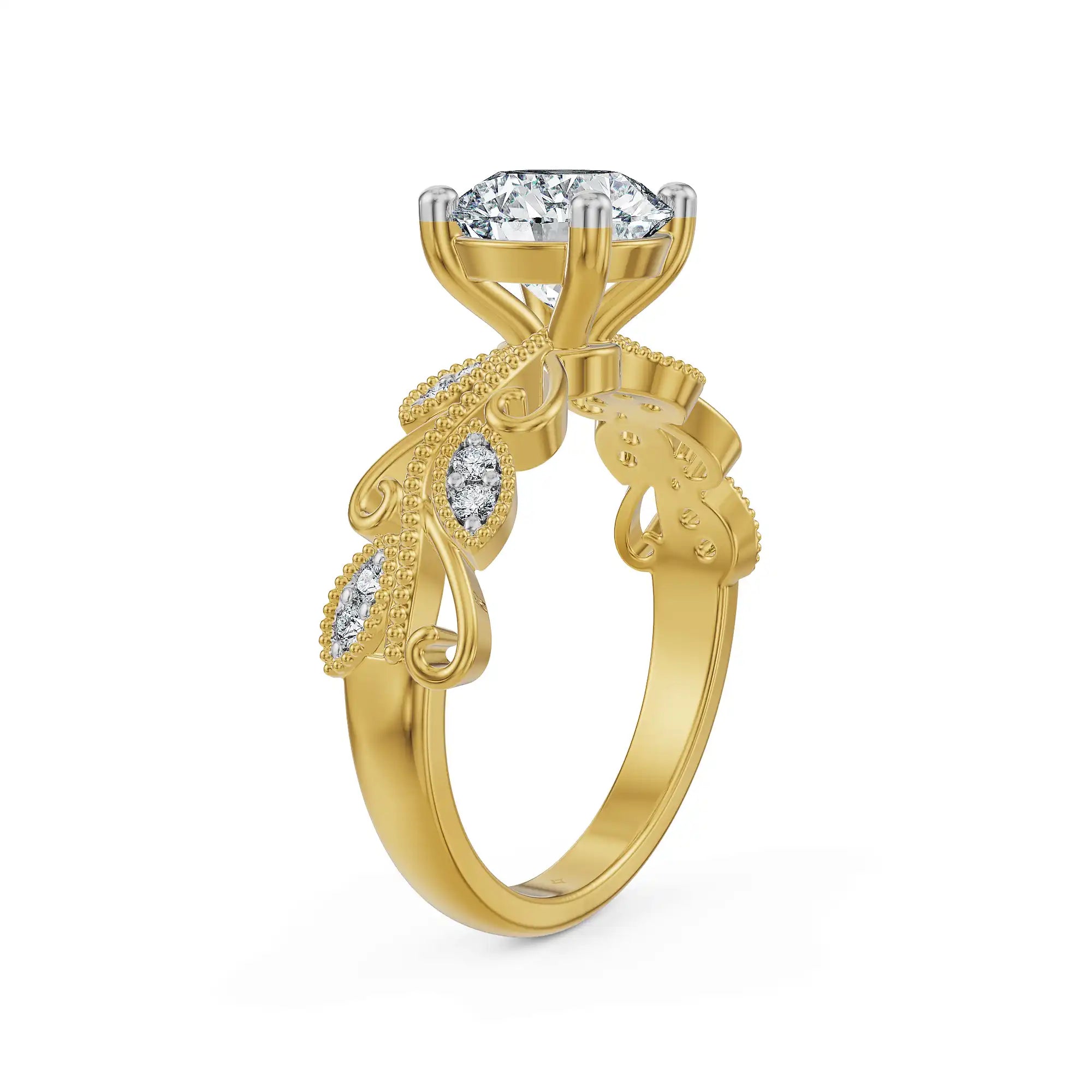 Enchanted Vine Lab Grown Diamond Ring