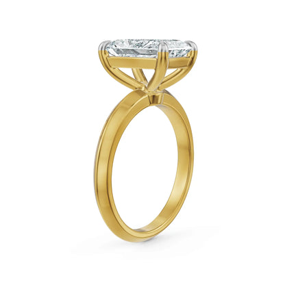 2.5 CT Radiant Lab Grown Diamond Ring