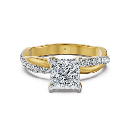 Princess Lumina Lab Grown Diamond Ring