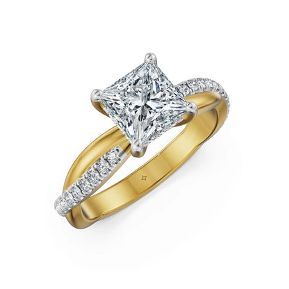 Princess Lumina Lab Grown Diamond Ring