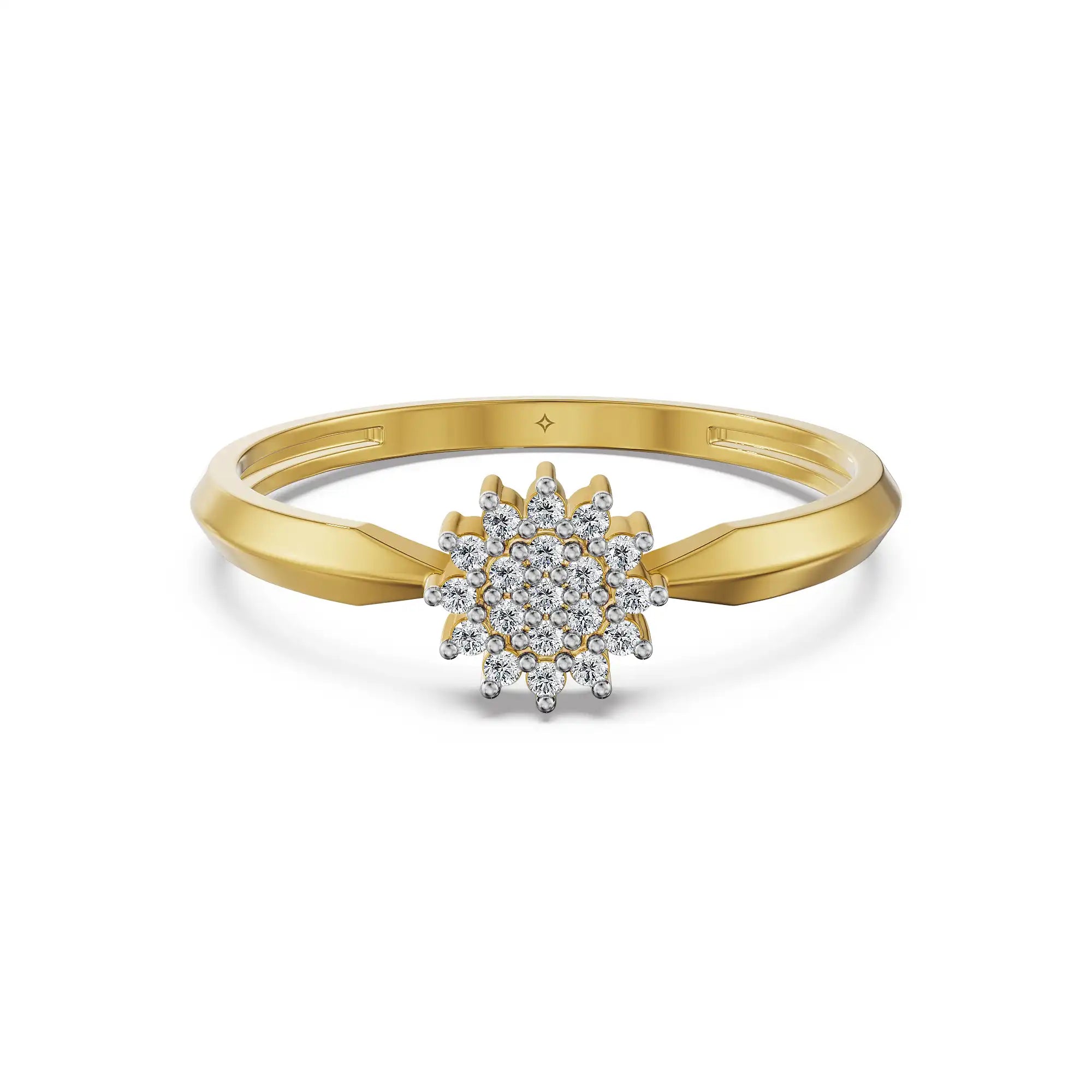 Stellar Bloom Lab Grown Diamond Ring