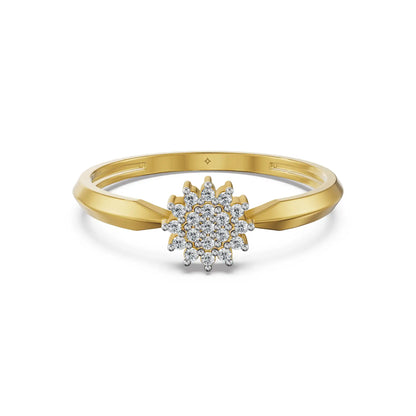 Stellar Bloom Lab Grown Diamond Ring