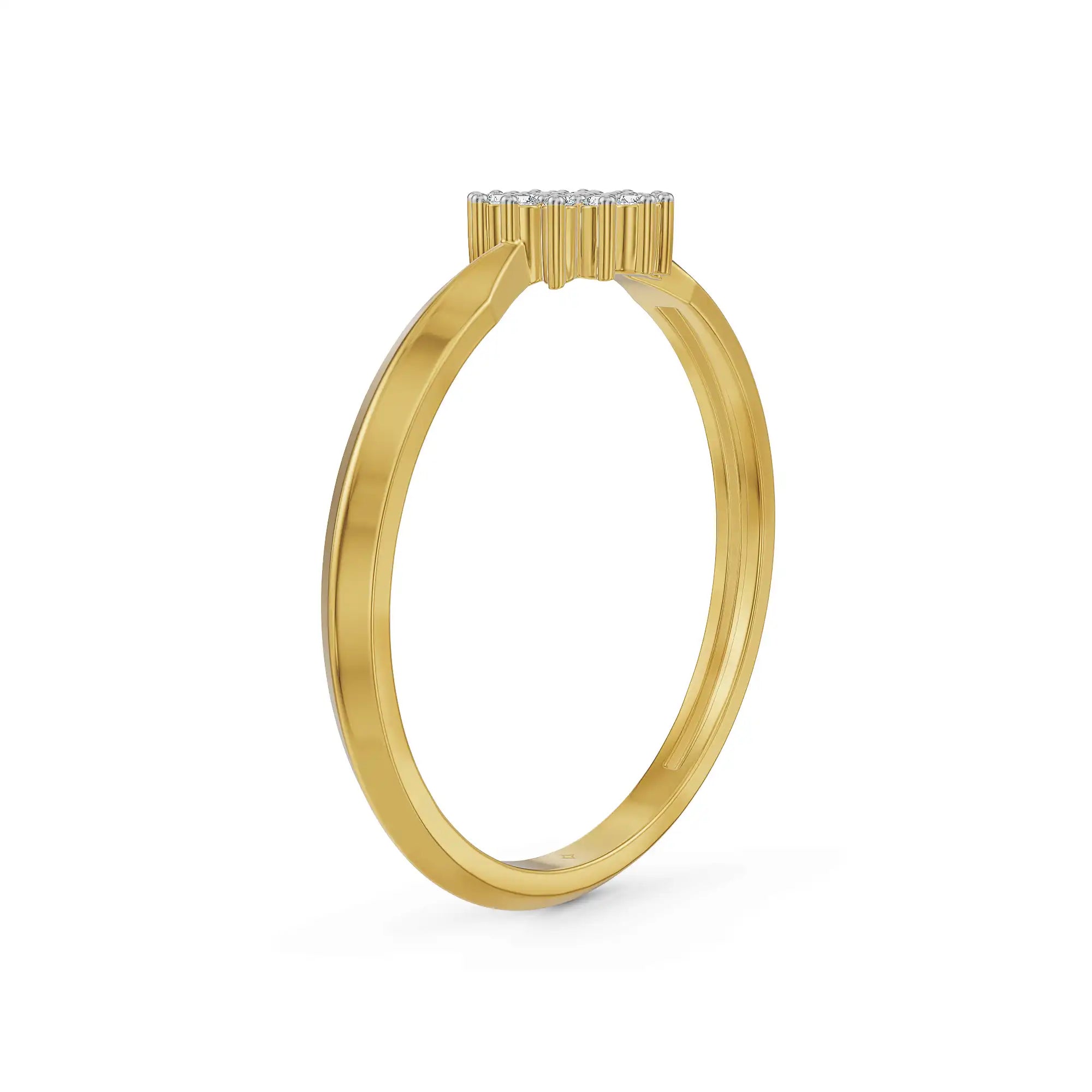 Stellar Bloom Lab Grown Diamond Ring