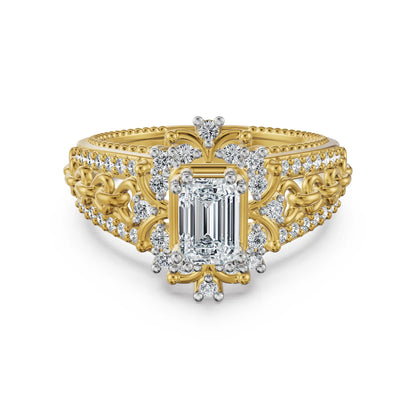 Regal Weave Lab Grown Diamond Ring
