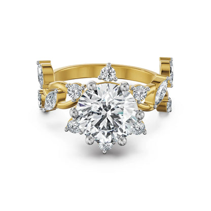Halo Verve Lab Grown Diamond Ring