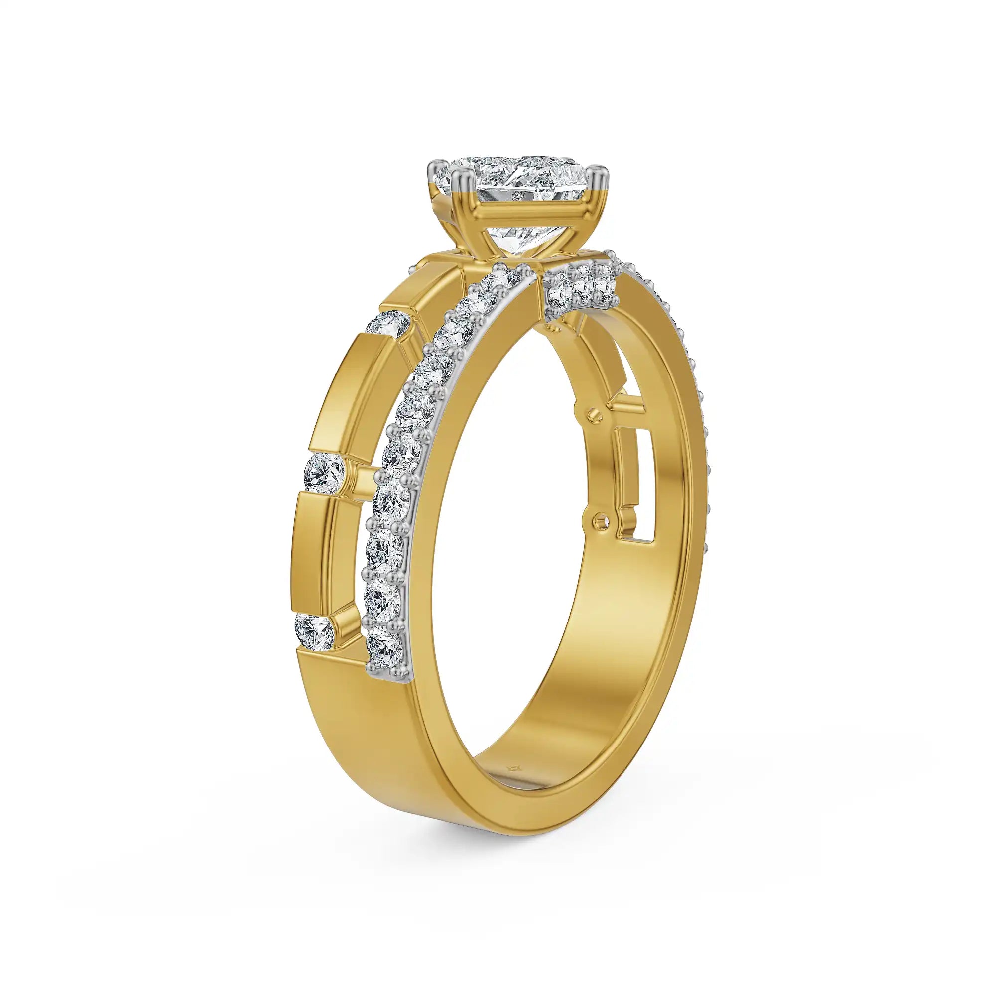 Royal Frame Lab Grown Diamond Ring