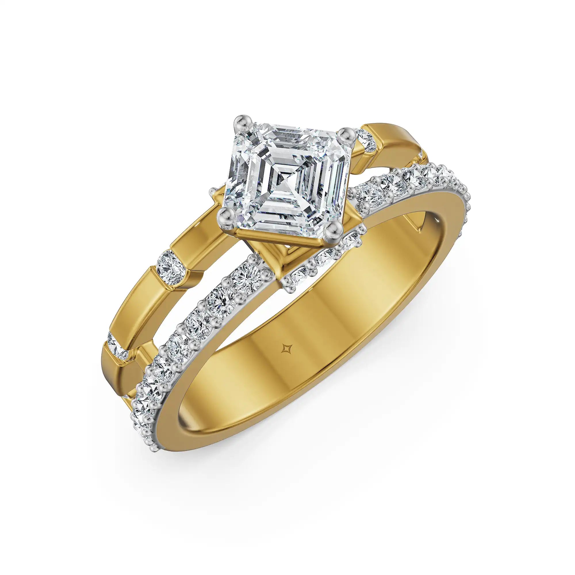 Royal Frame Lab Grown Diamond Ring
