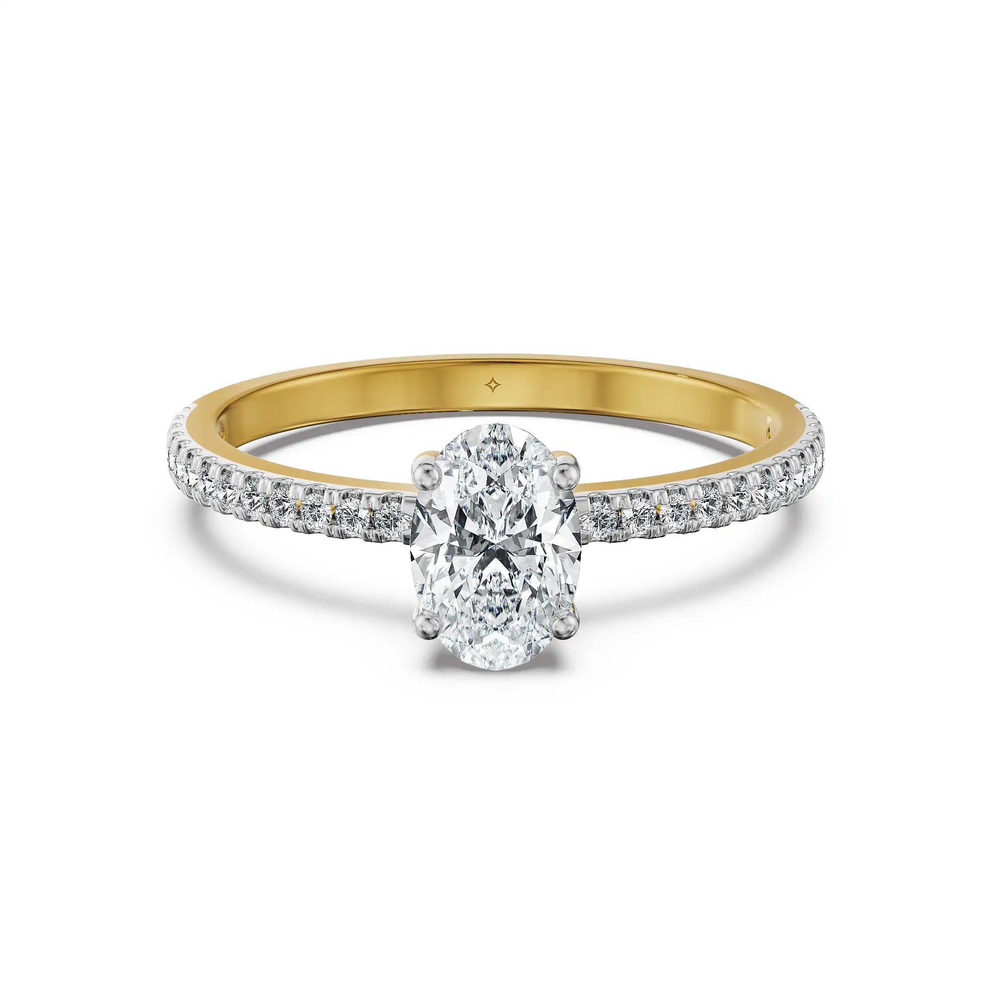 Oval Reverie Lab Grown Diamond Ring
