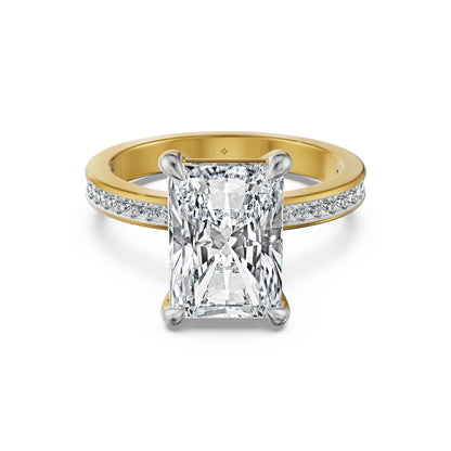 Radiant Allure Lab Grown Diamond Ring