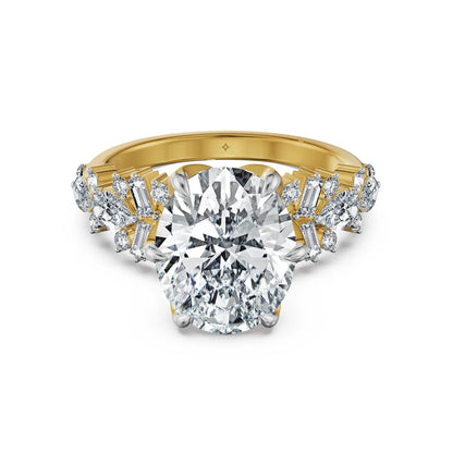 Oval Majesty Lab grown Diamond Ring