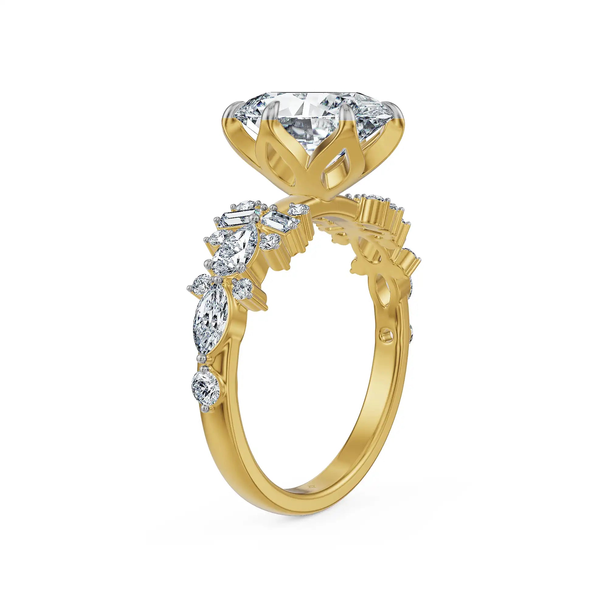 Oval Majesty Lab grown Diamond Ring