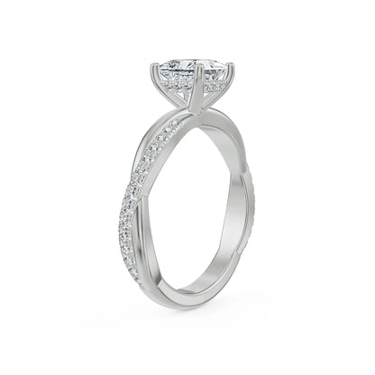 Princess Radiance Lab Grown Diamond Ring