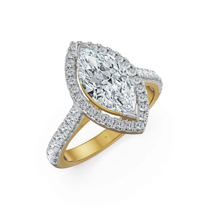 Marquise Ethereal Glow Lab Grown Diamond Ring