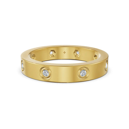 Lustre Harmony Lab Grown Diamond Band