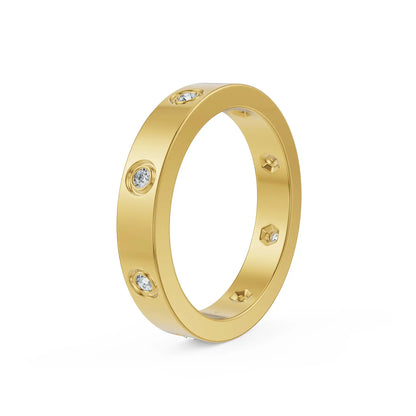 Lustre Harmony Lab Grown Diamond Band