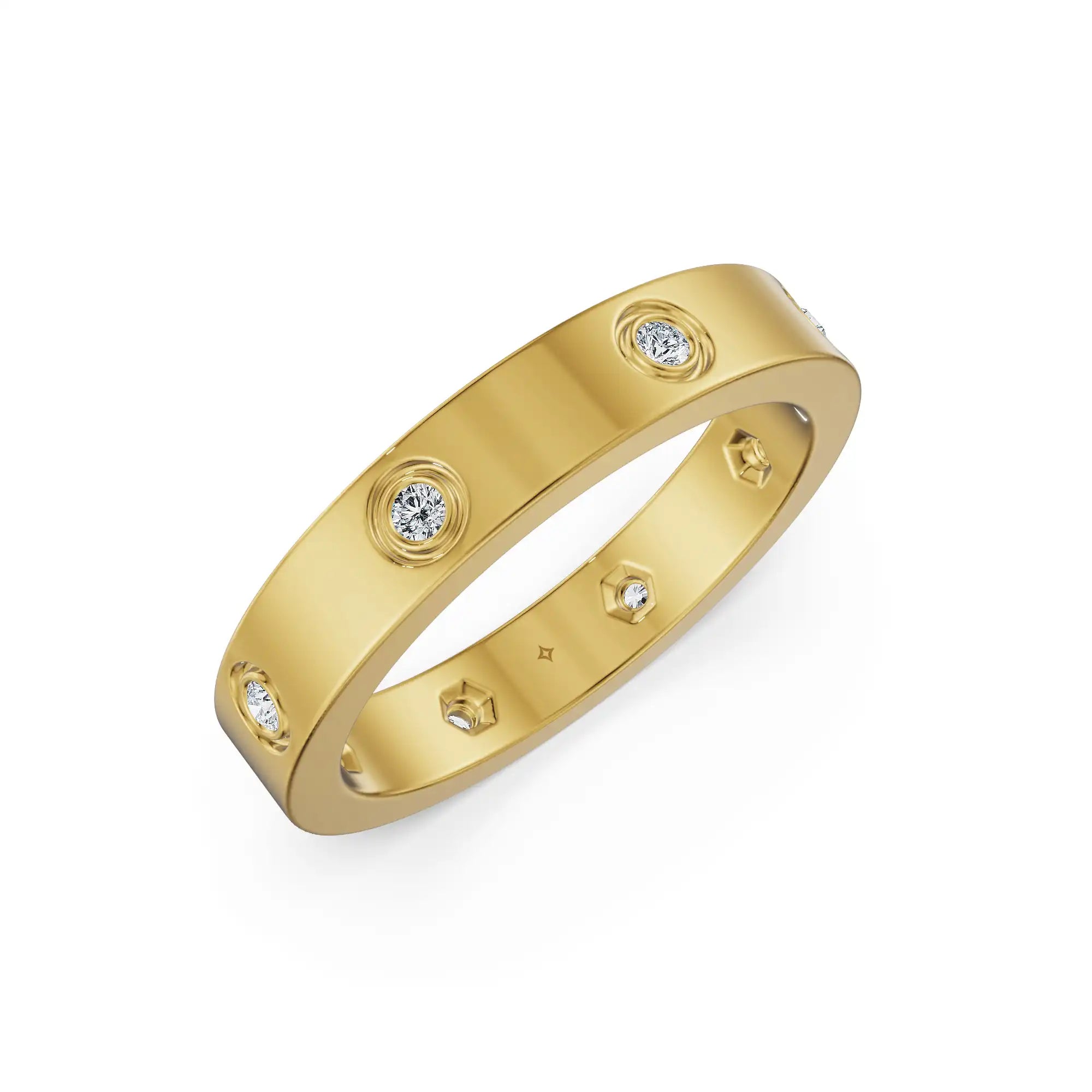 Lustre Harmony Lab Grown Diamond Band