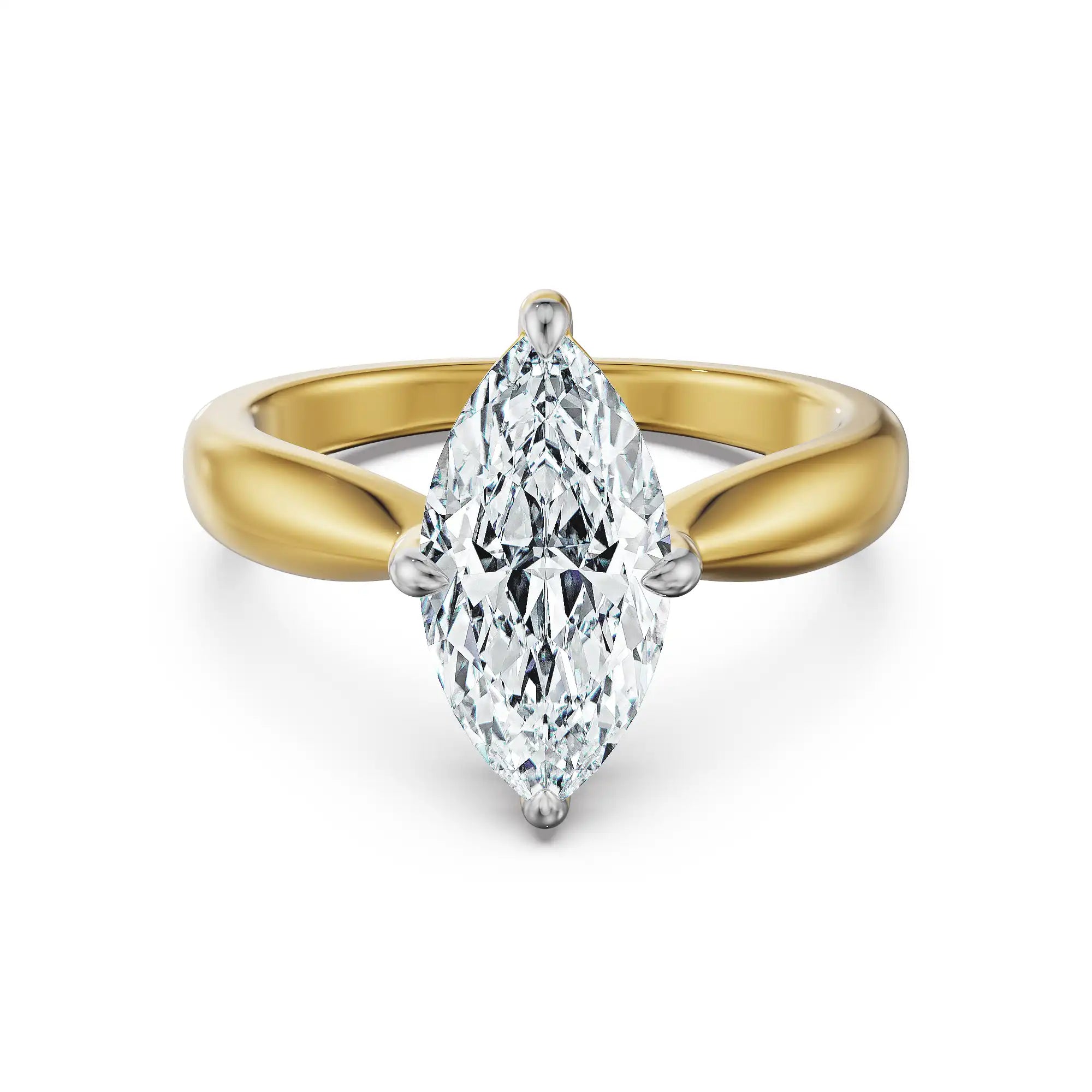 Marquise Allure Lab Grown Diamond Ring