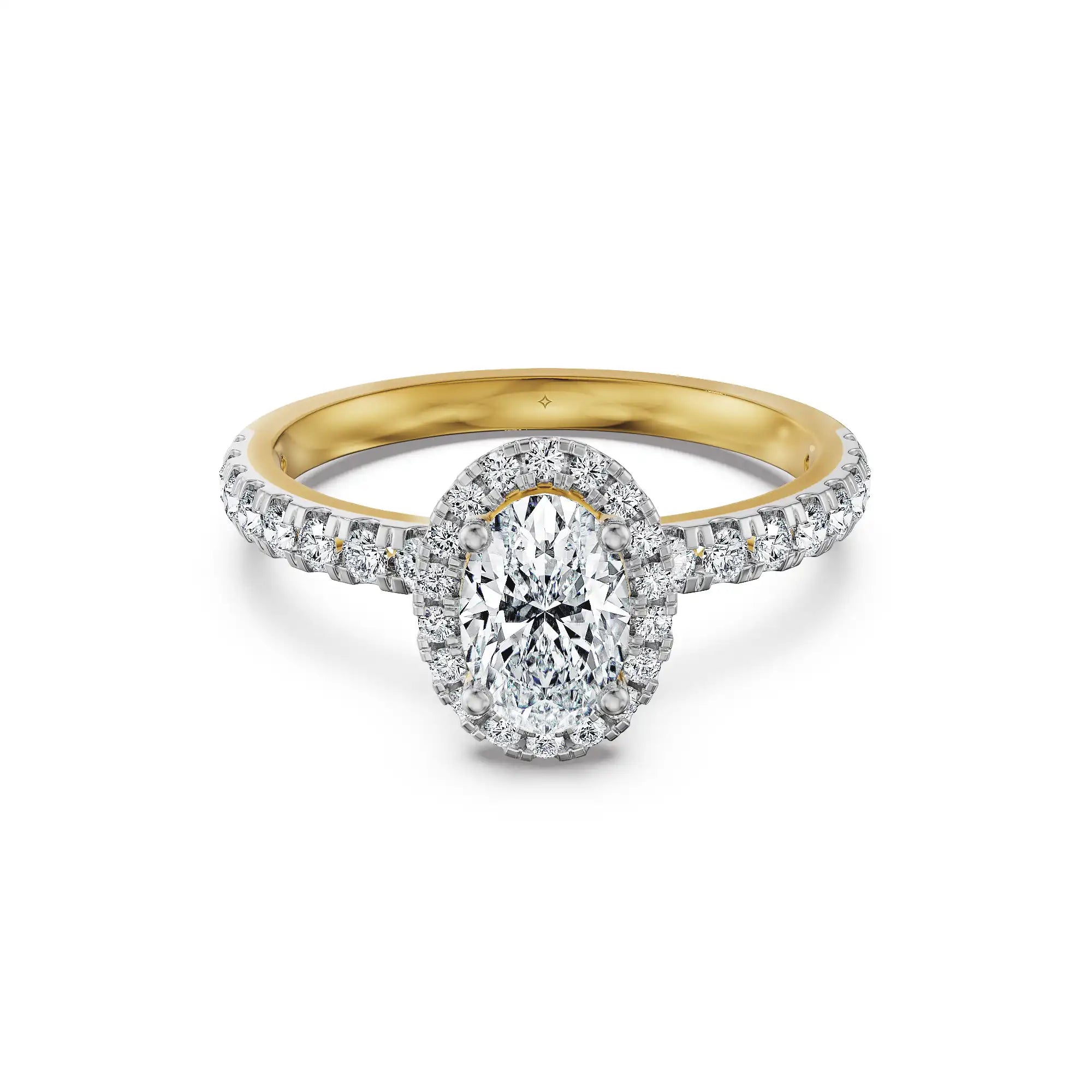 Oval Splendour Lab Grown Diamond Ring
